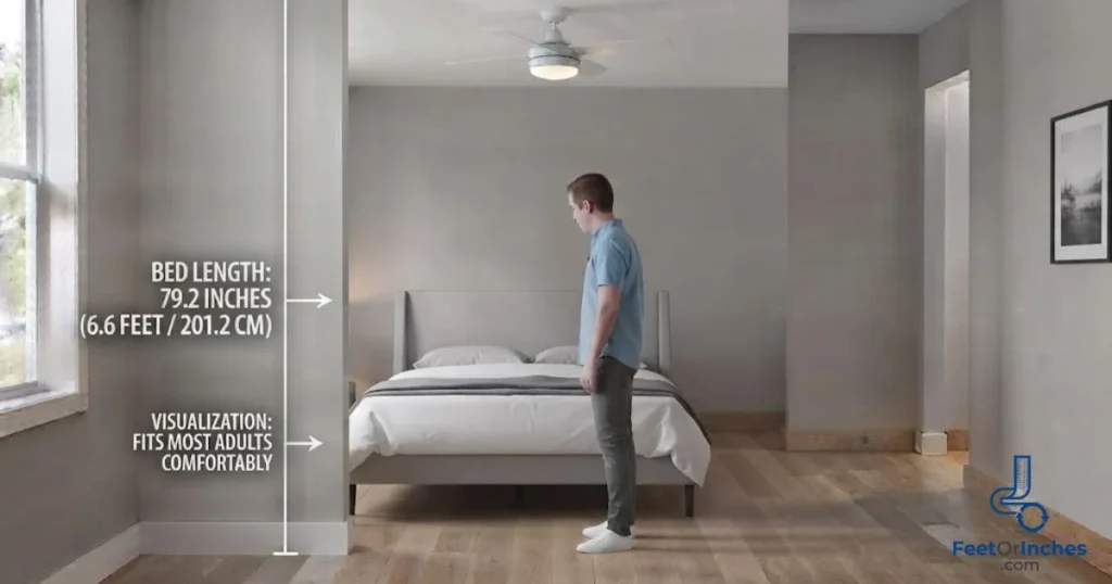 Bed Length (Queen Size Approx.)