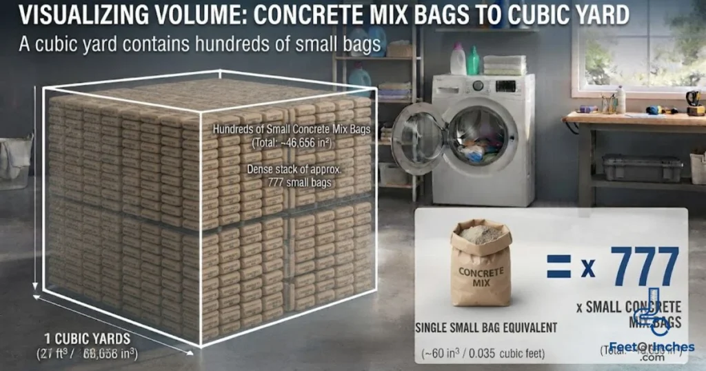 Concrete Mix Bag Volume