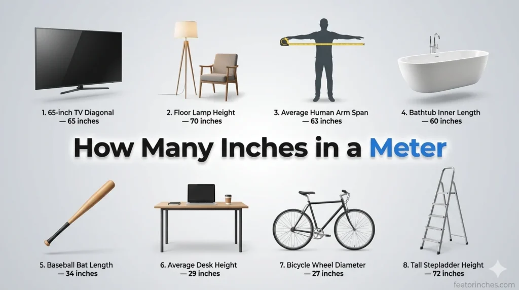 How Many Inches in a Meter? (Complete Conversion Guide)