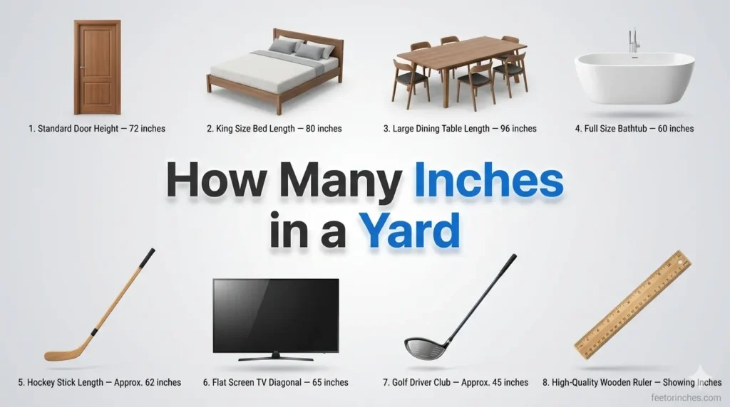 How Many Inches in a Yard