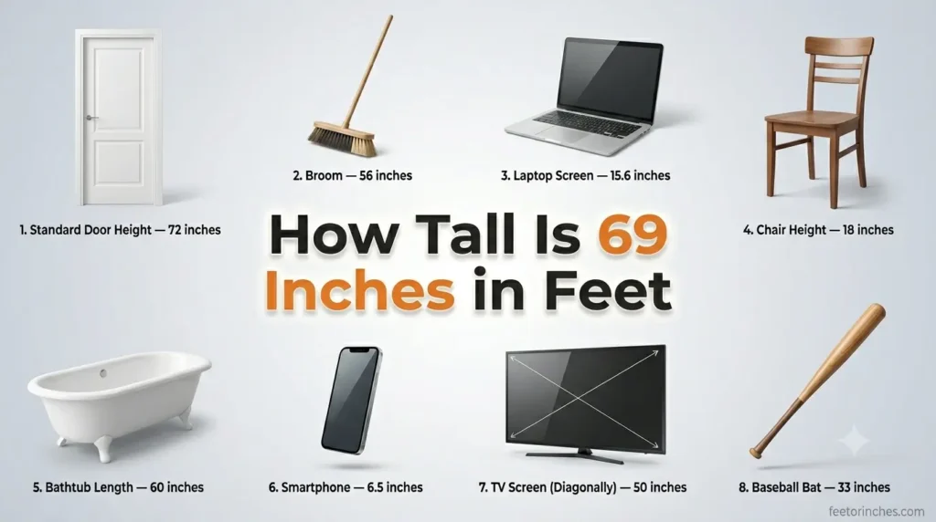 How Tall Is 69 Inches in Feet? (Exact Conversion Explained)
