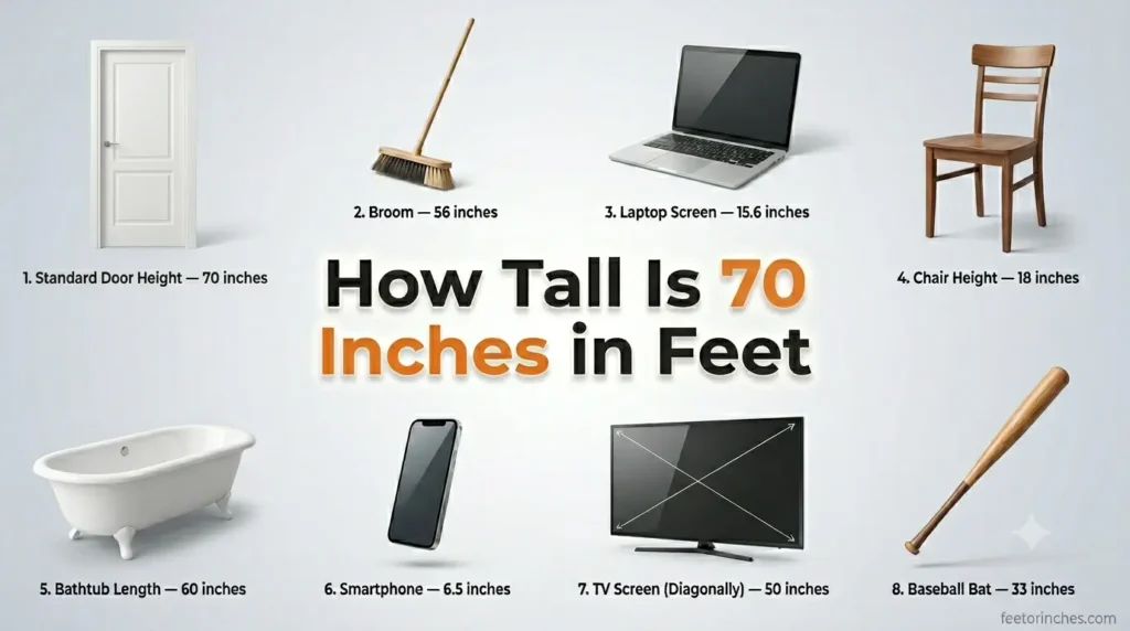 How Tall Is 70 Inches in Feet? (Easy Conversion Guide)