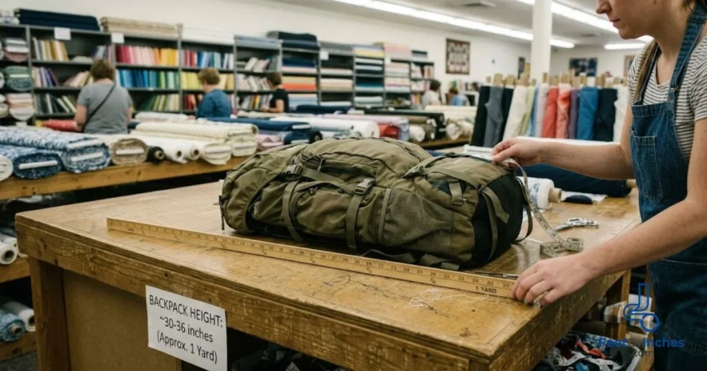 Large Backpack Height