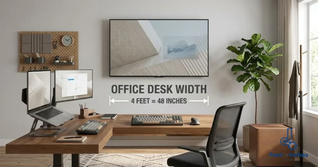 Office Desk Width