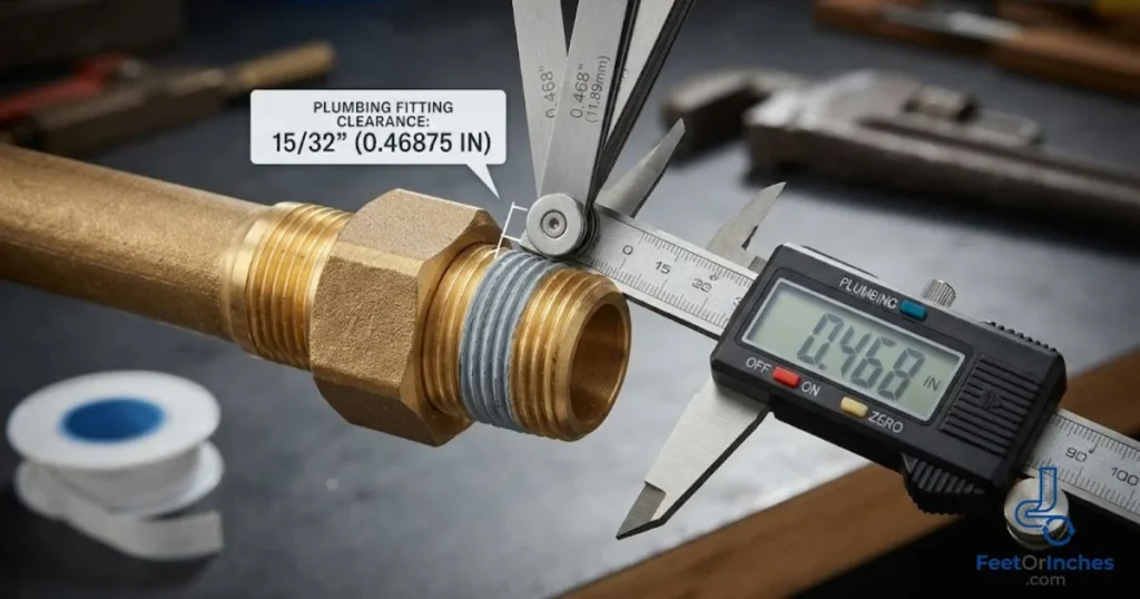  Plumbing Fitting Clearance