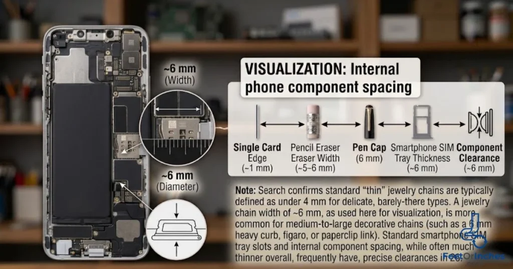 Smartphone SIM Tray Thickness