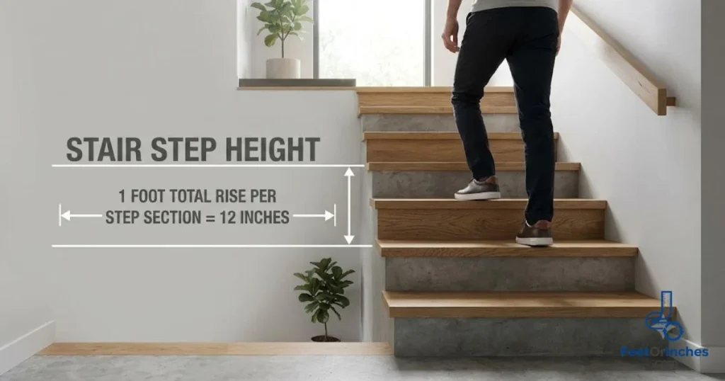 Stair Step Height (Total Rise)
