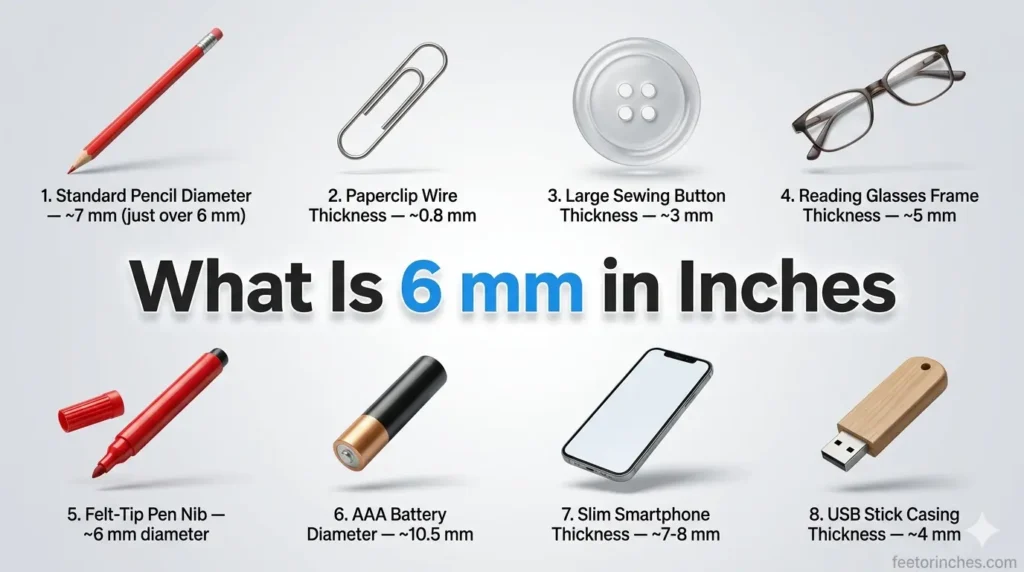 What Is 6 mm in Inches