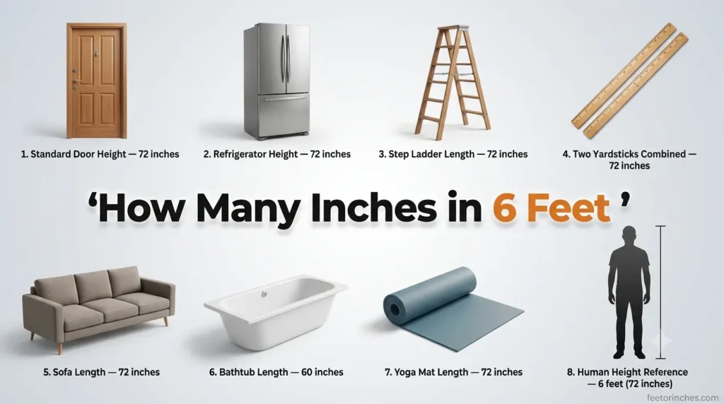 How Many Inches in 6 Feet? (Exact Conversion Explained)