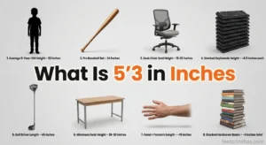 What Is 5'3 in Inches