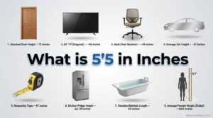 What Is 5'5 in Inches