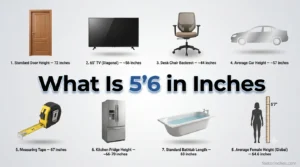 What Is 5'6 in Inches