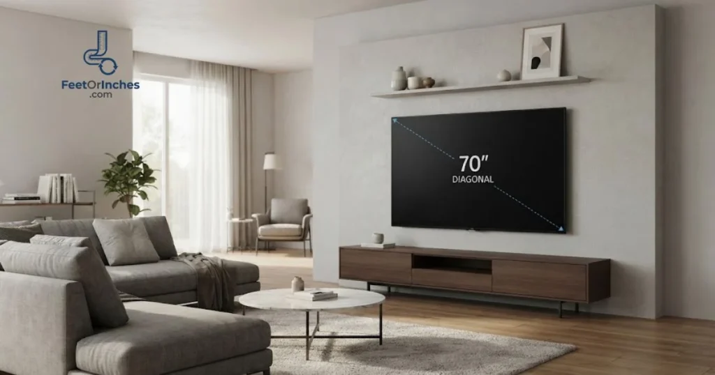 A 70-Inch Television