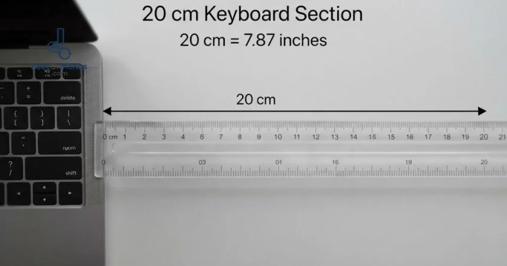 A Compact Laptop or Keyboard Section