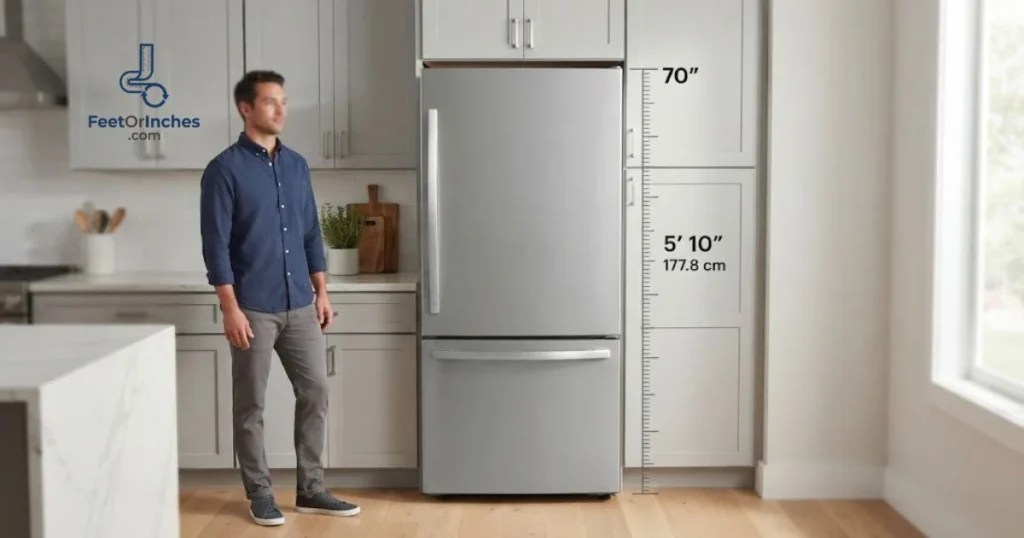 A Large Refrigerator