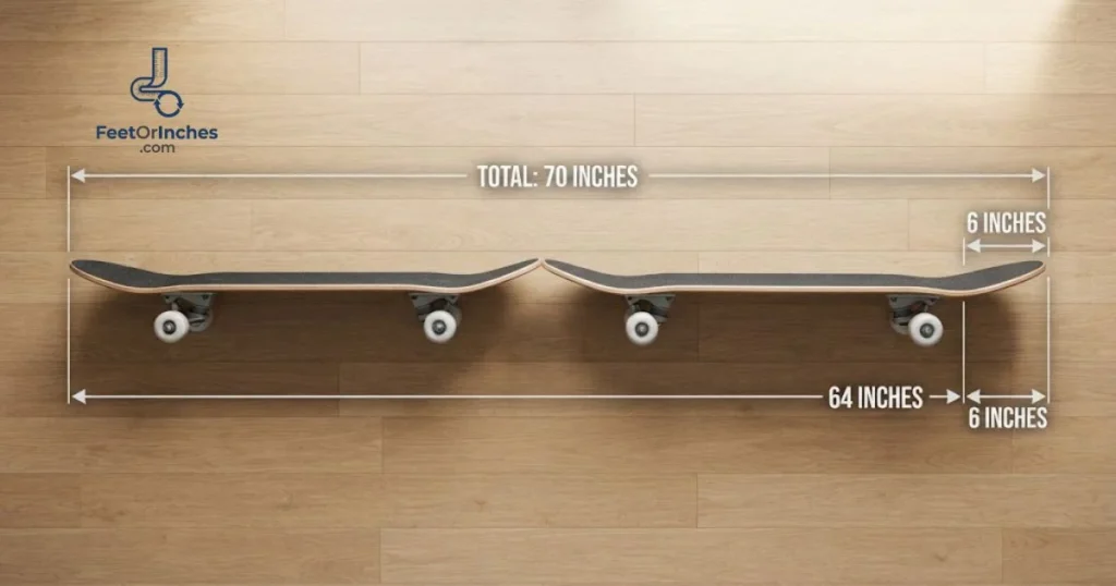 A Long Skateboard Is Much Shorter