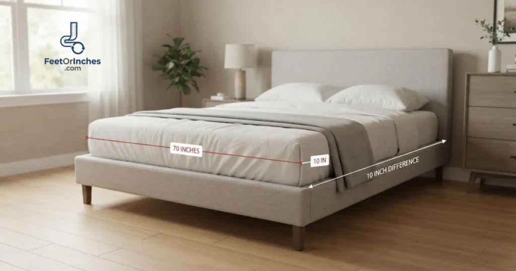 A Queen-Size Mattress Is Longer