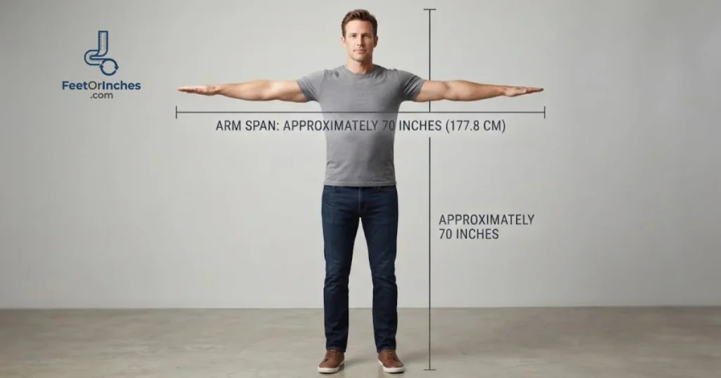 An Adult's Arm Span Can Be Close