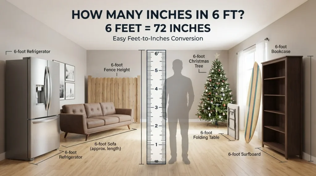 What Is 6 Feet in Other Measurements