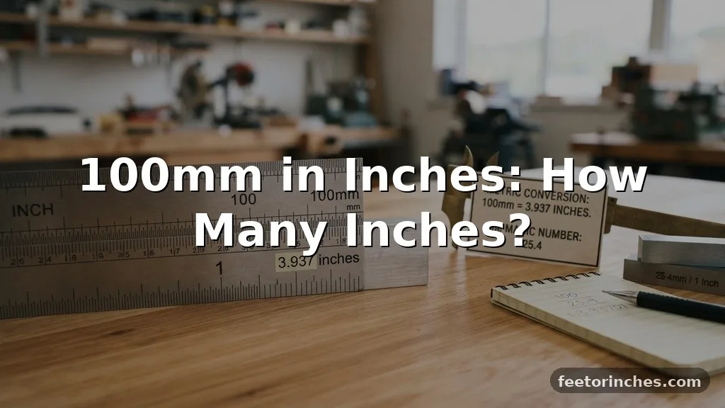 100mm in Inches: How Many Inches?