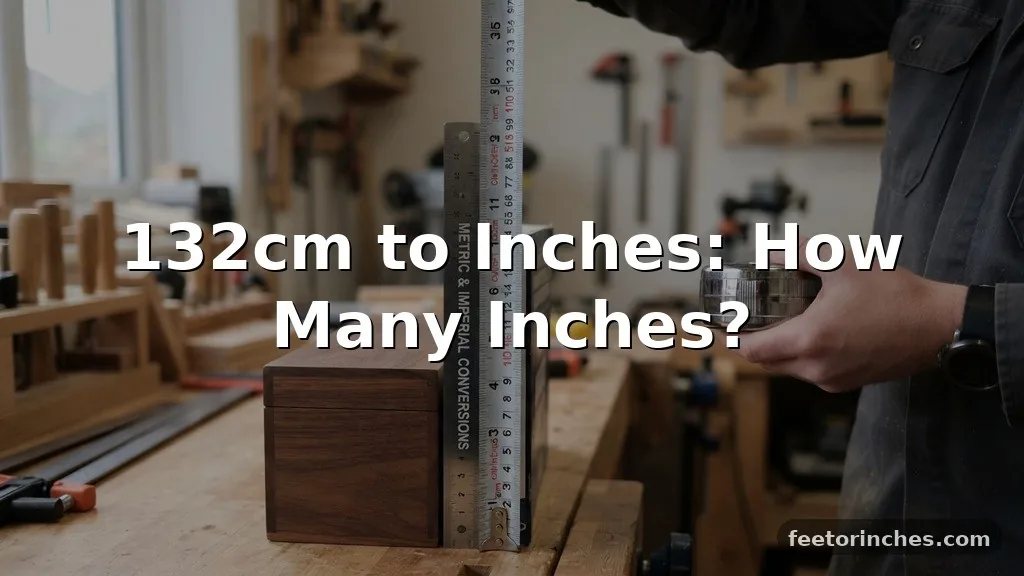 132cm to Inches: How Many Inches?