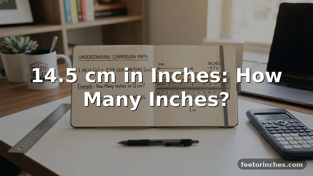 14.5 cm in Inches: How Many Inches?