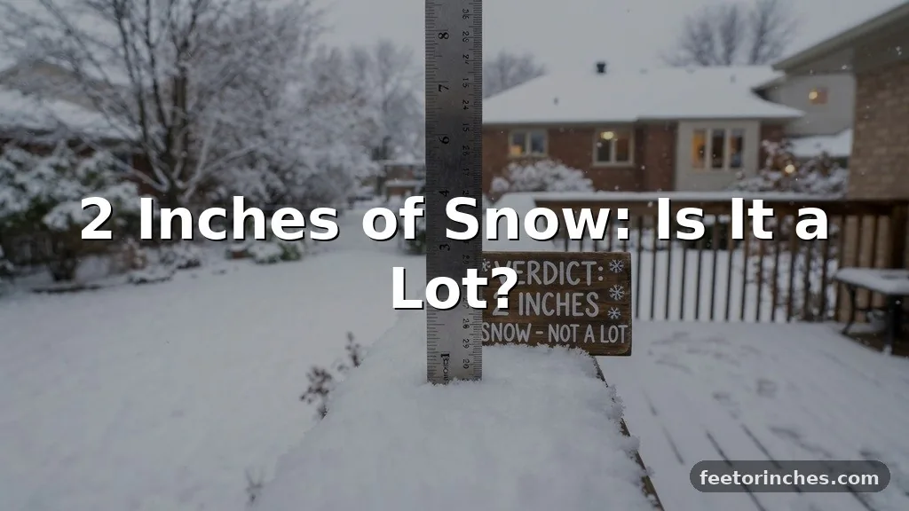 2 Inches of Snow: Is It a Lot?