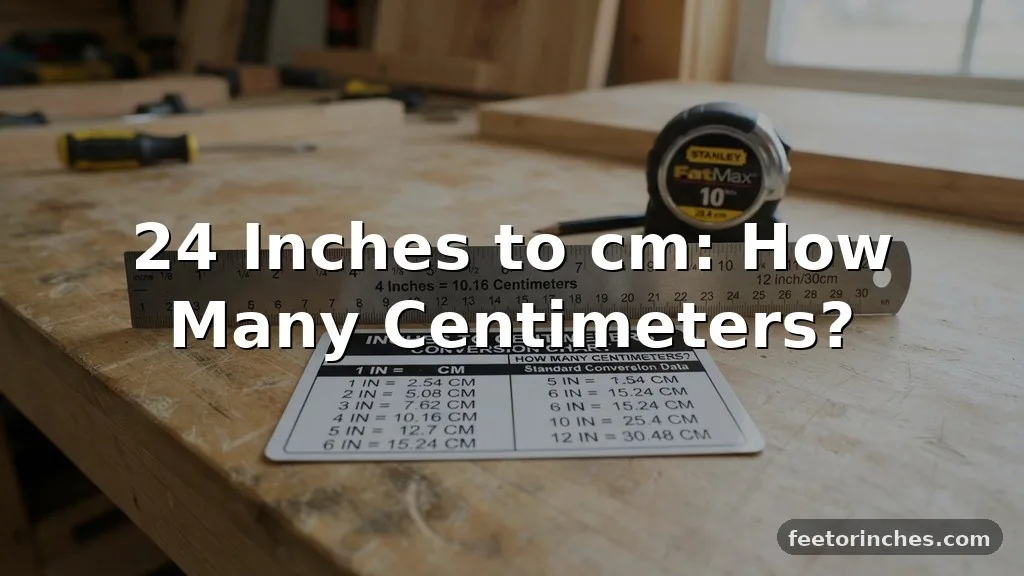 24 Inches to cm: How Many Centimeters?