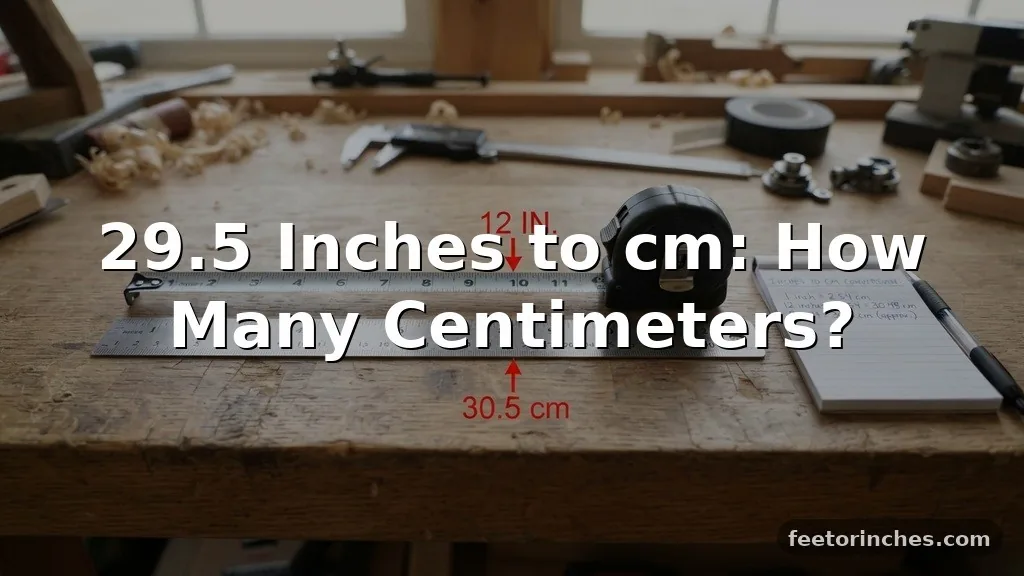 29.5 Inches to cm: How Many Centimeters?