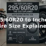 295/60R20 to Inches: Tire Size Explained