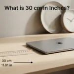 What is 30 cm in inches? With examples