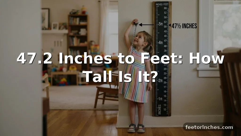47.2 Inches to Feet: How Tall Is It?