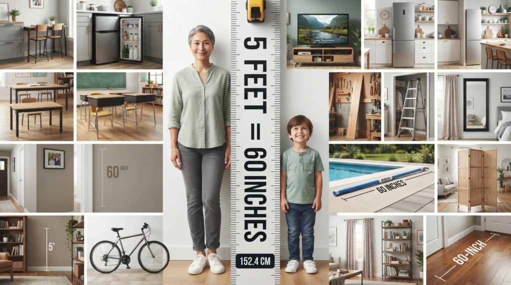 5 Feet in Inches: 18 Everyday Things That Measure Up