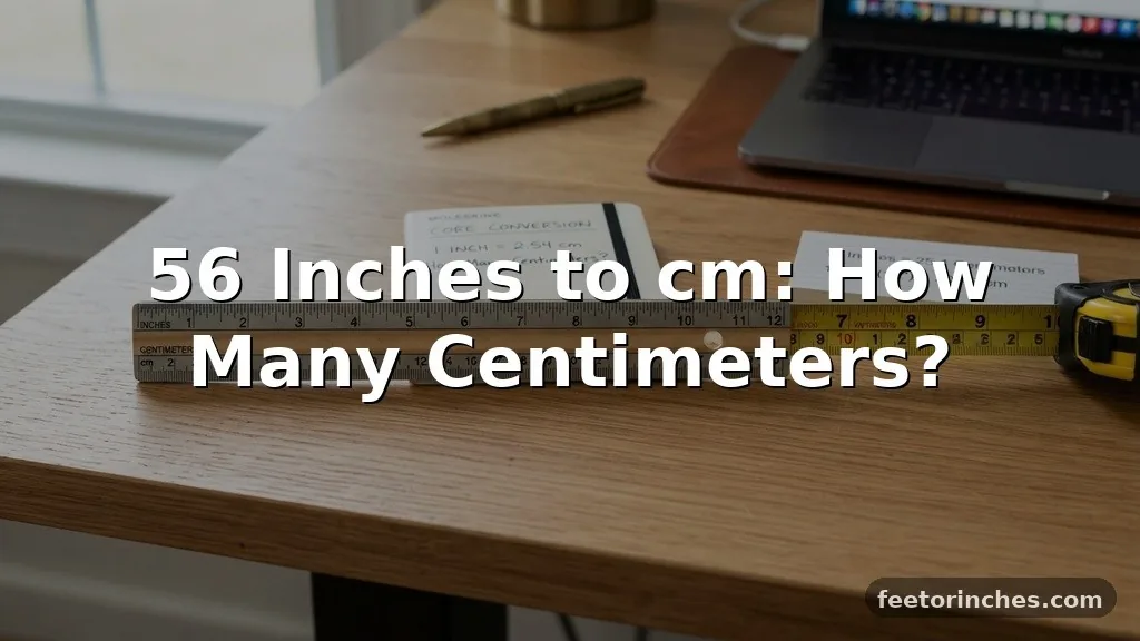 56 Inches to cm: How Many Centimeters?