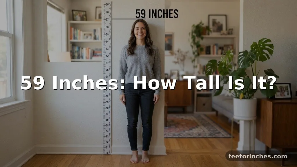 59 Inches: How Tall Is It?