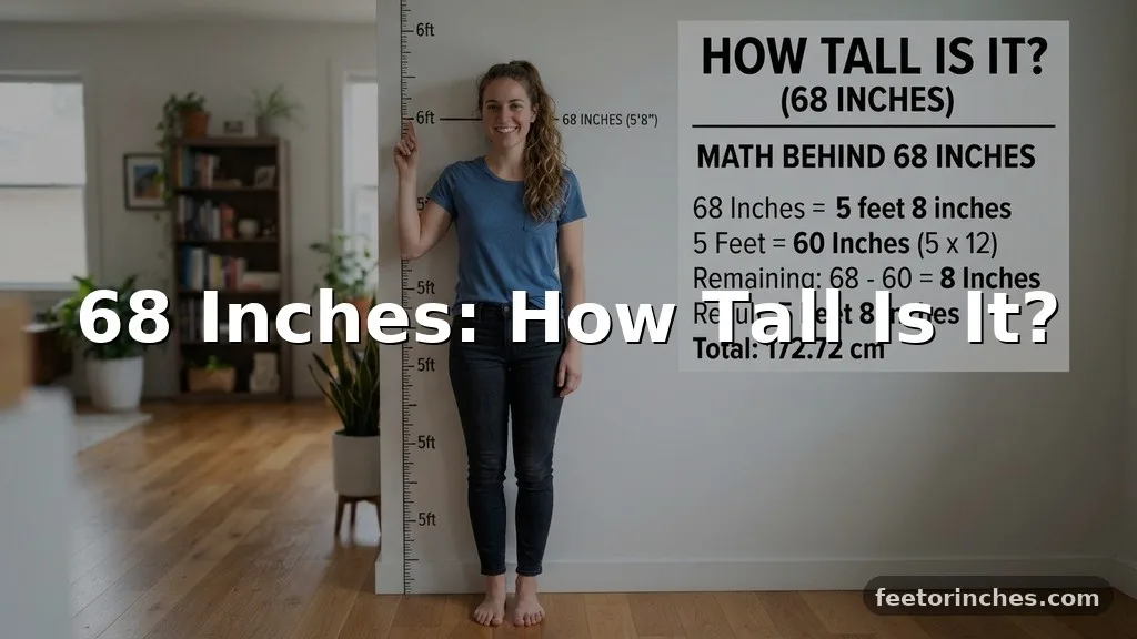 68 Inches: How Tall Is It?