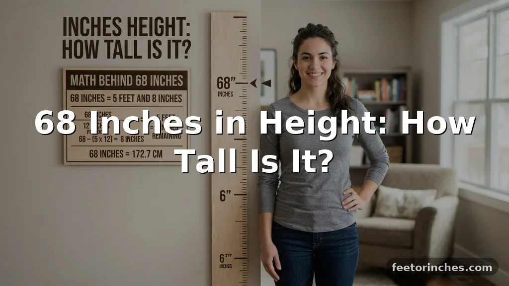 68 Inches in Height: How Tall Is It?