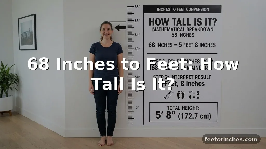 68 Inches to Feet: How Tall Is It?