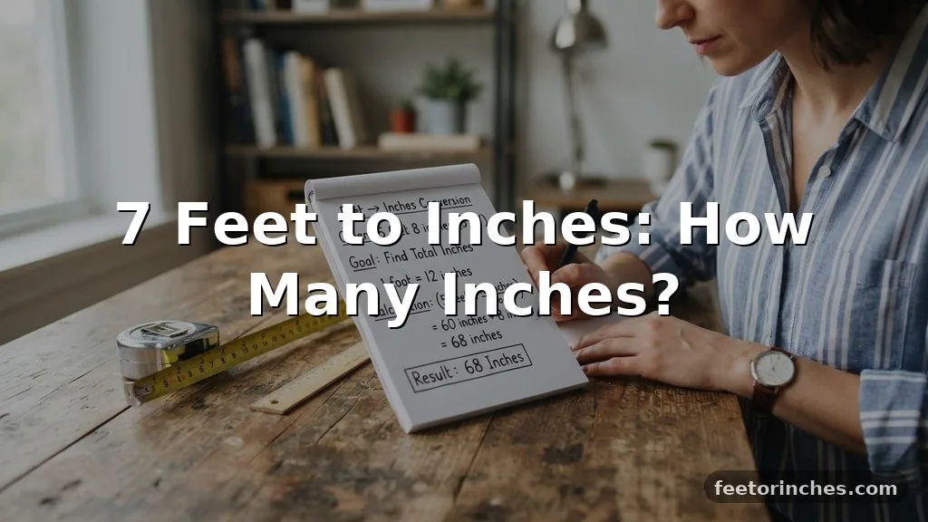 7 Feet to Inches: How Many Inches?