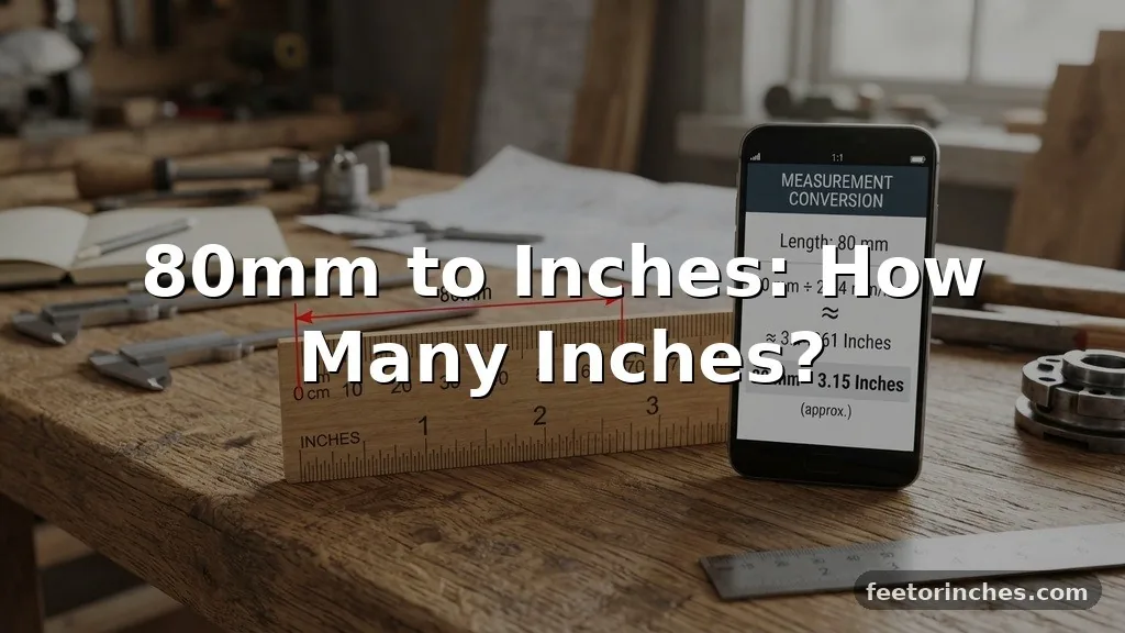 80mm to Inches: How Many Inches?
