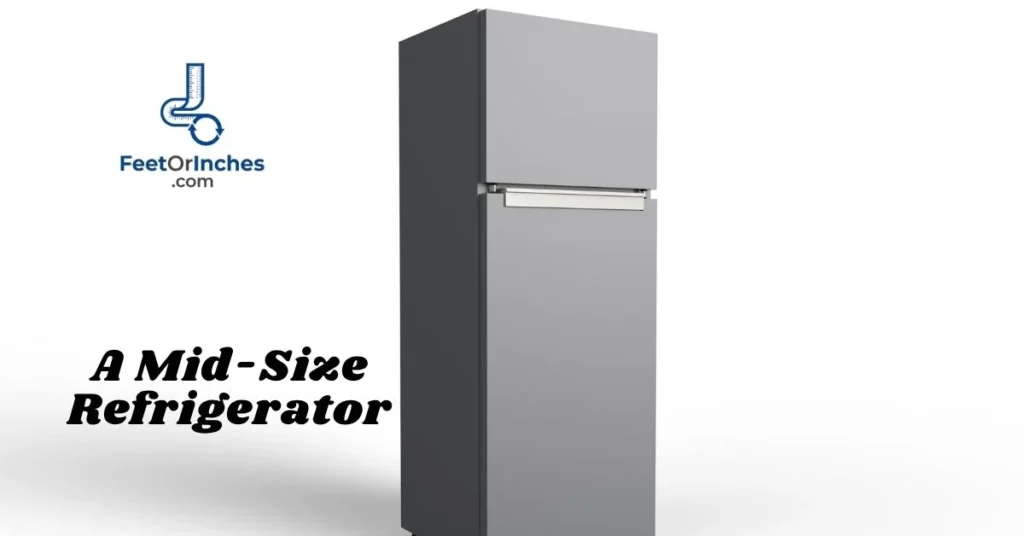 A Mid-Size Refrigerator