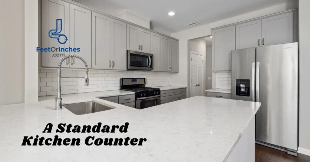 A Standard Kitchen Counter