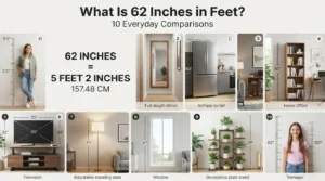 What Is 62 Inches in Feet