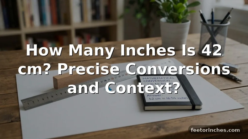 How Many Inches Is 42 cm?