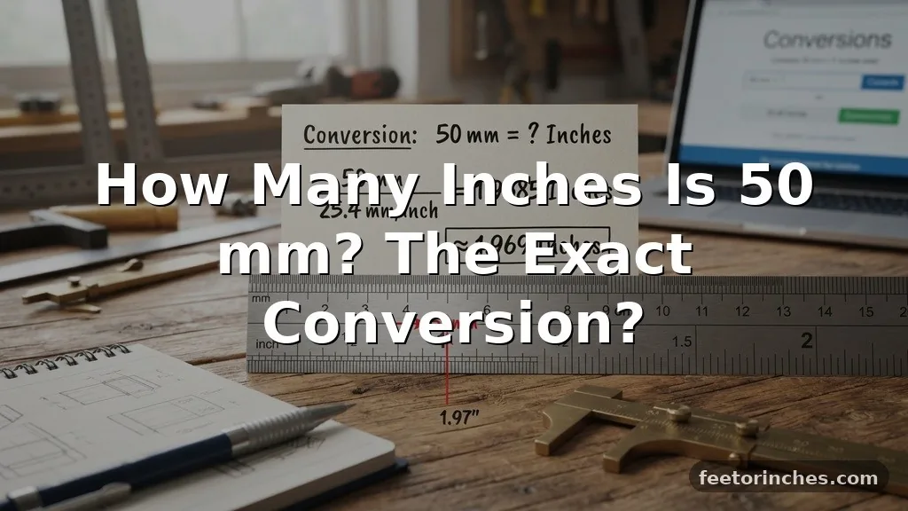 How Many Inches Is 50 mm? The Exact Conversion?