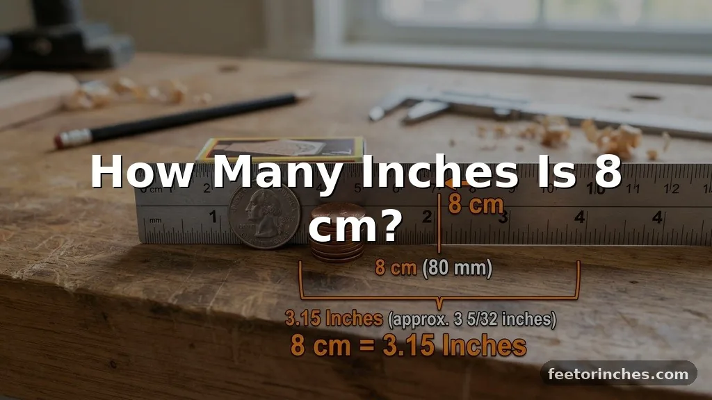 How Many Inches Is 8 cm?