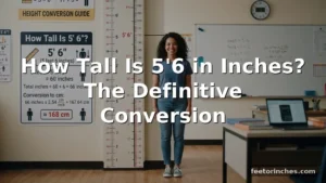 How Tall Is 5'6 in Inches?