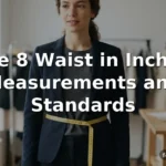 Size 8 Waist in Inches: Measurements and Standards