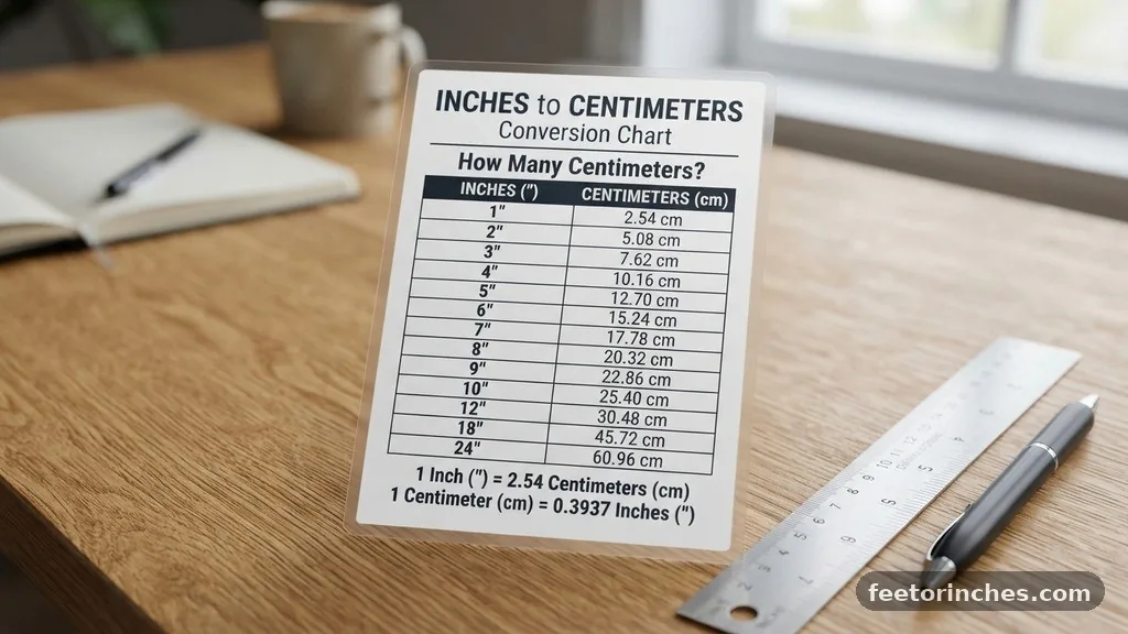 Standard Conversion Data - 24 Inches to cm: How Many Centimeters?