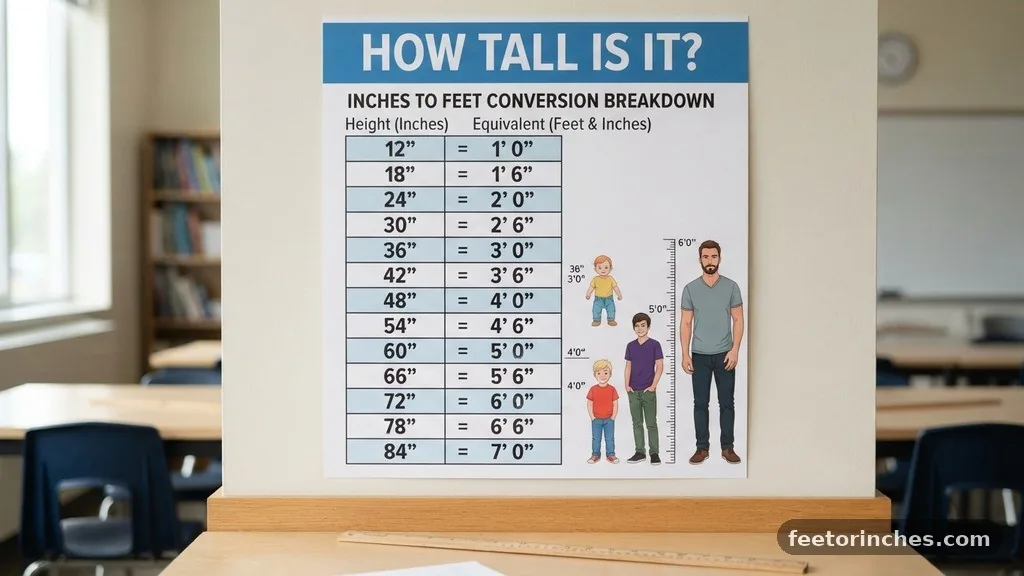 The Conversion Breakdown - 62 Inches to Feet: How Tall Is It?